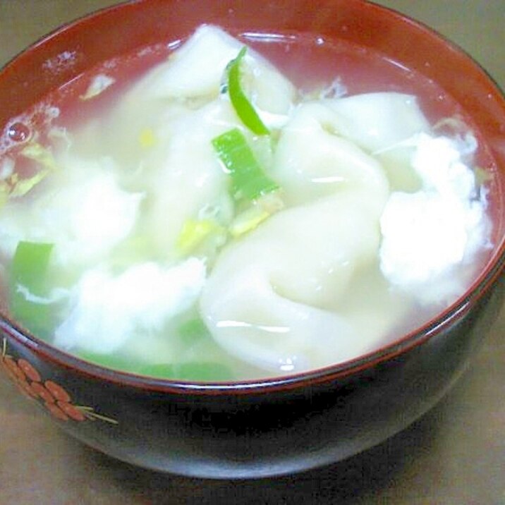 簡単餃子スープ